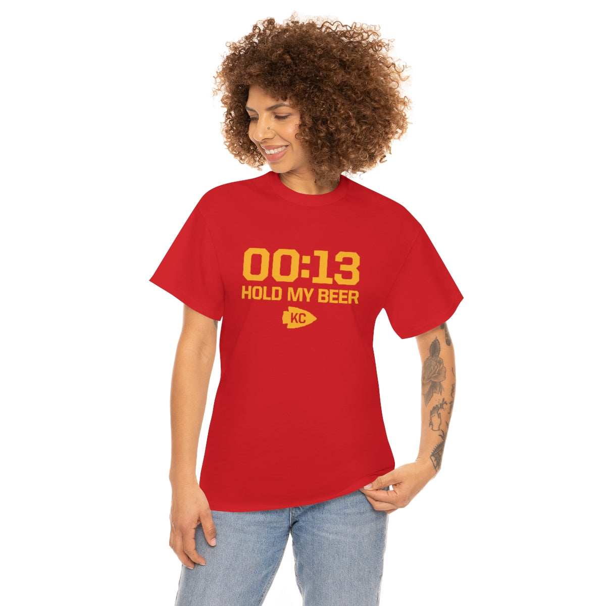 Hold My Beer | 13 Seconds | Kansas City Chiefs | Unisex Tee