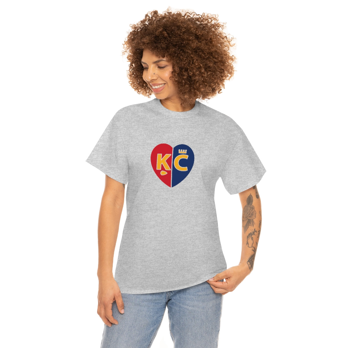 I Love KC | Royals and Chiefs | Unisex Tee