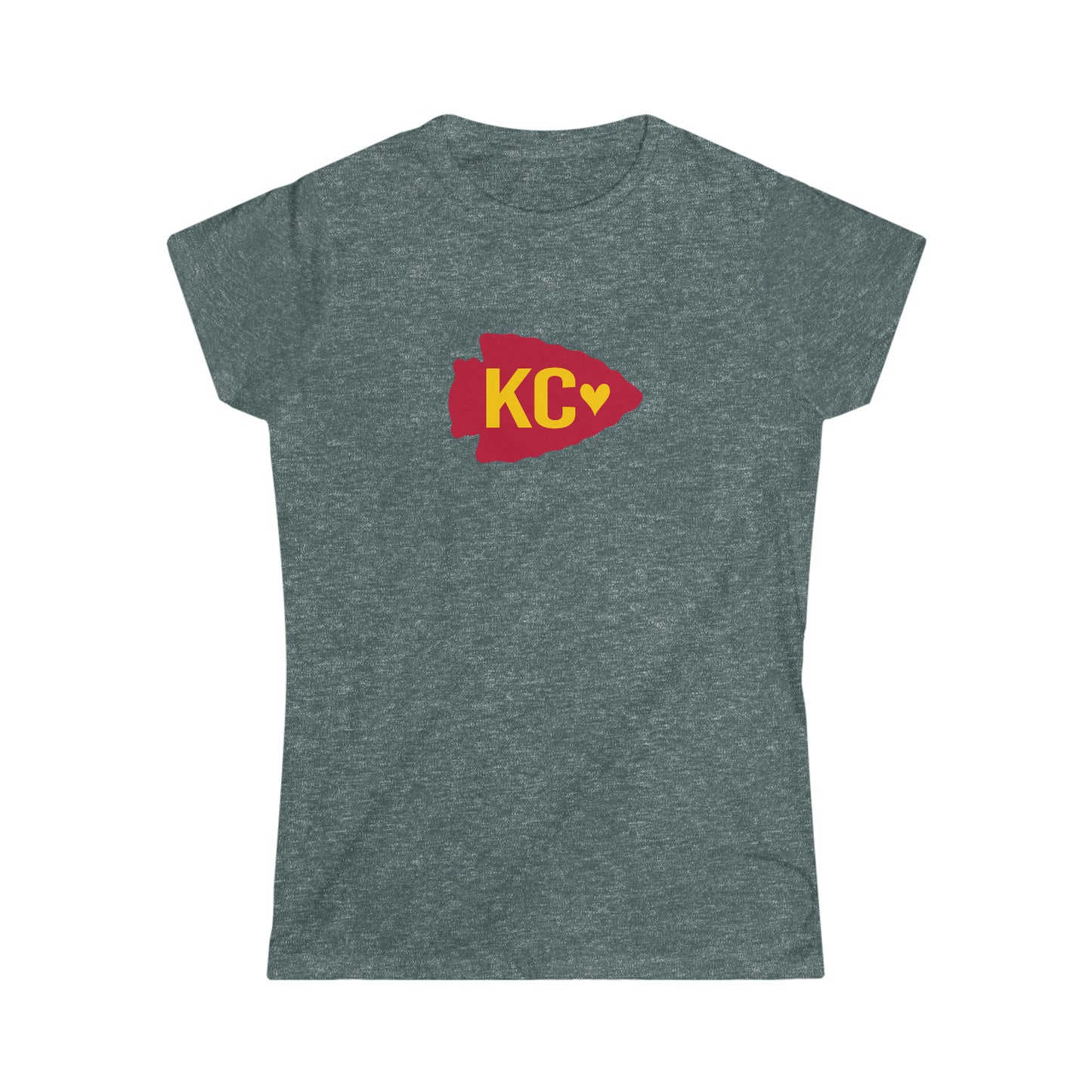 Kansas City | Chiefs | Arrowhead | I love the Chiefs | Ladies Tee