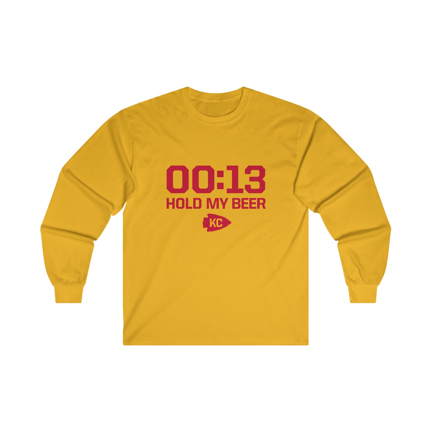 Hold My Beer | Kansas City Chiefs | Long Sleeve Tee