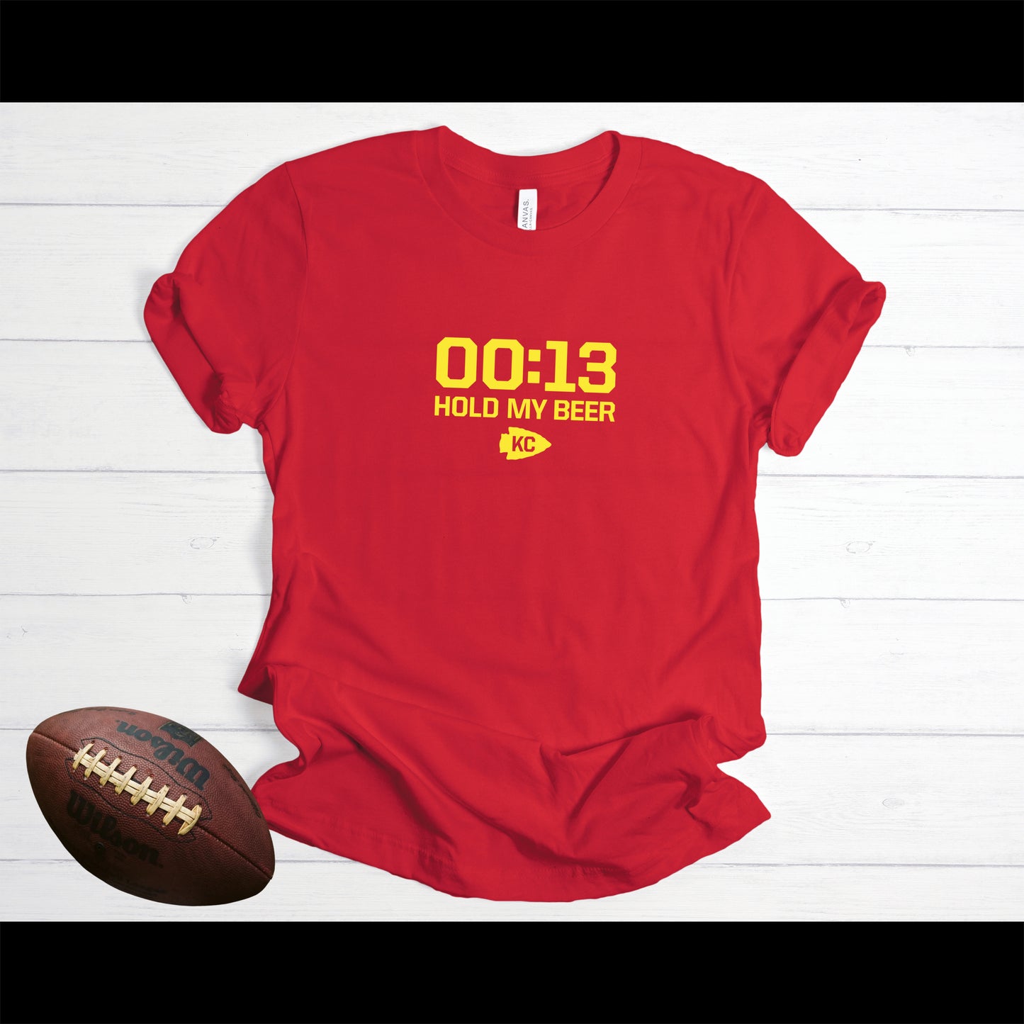 Hold my beer | Mahomes | 13 Seconds |  Unisex T-Shirt