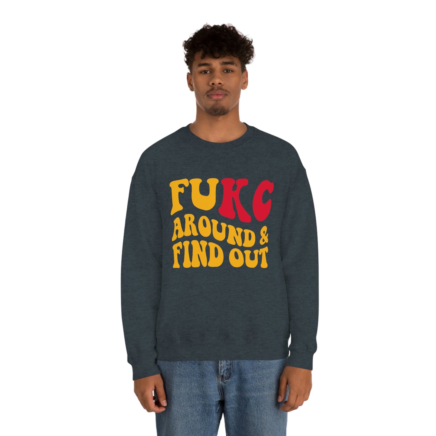 FU KC | Around and Find out | Kansas City Chiefs | Unisex Sweatshirt