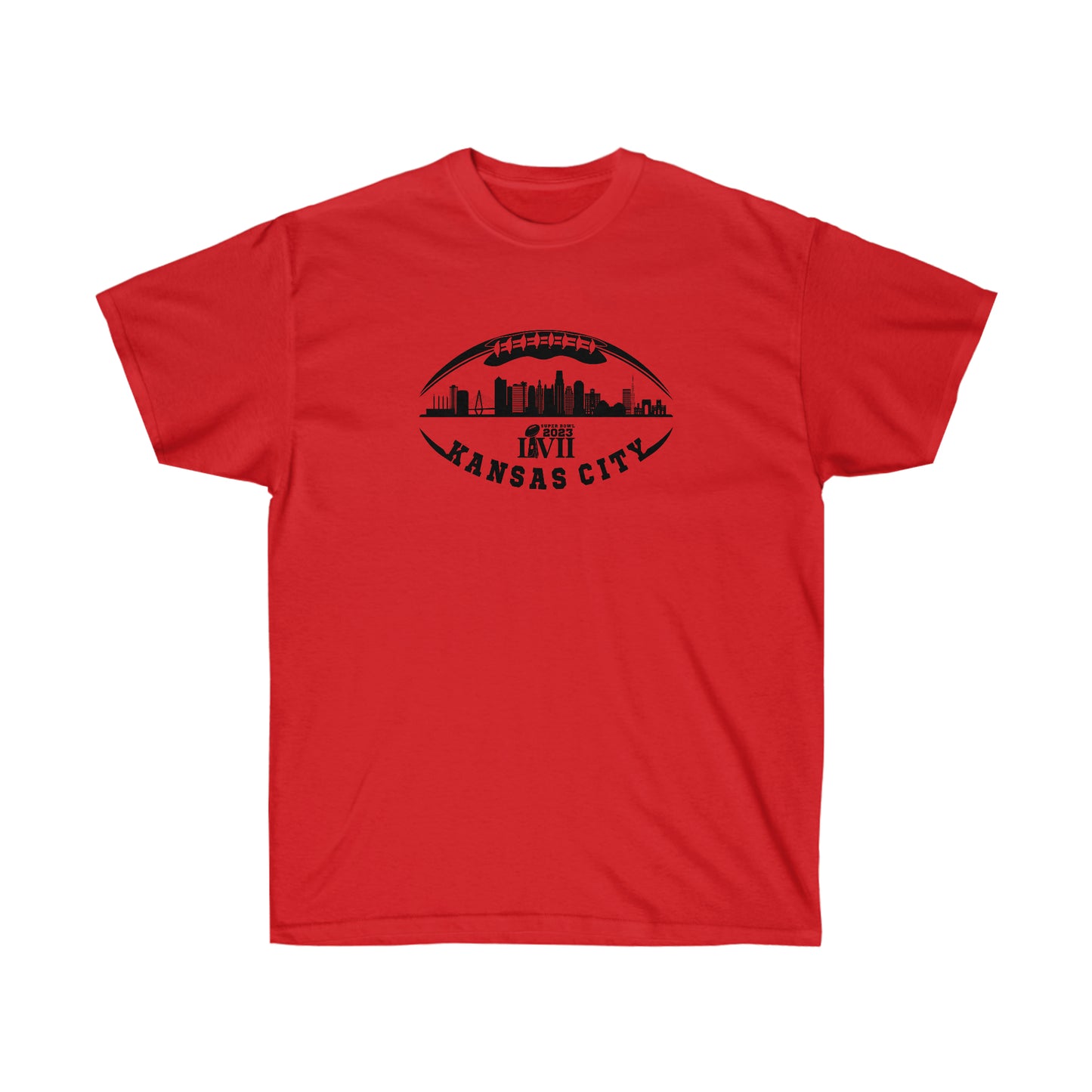 KC Chiefs 2023 Super Bowl | Kansas City Chiefs | Extended Sizes | Unisex Cotton Tee