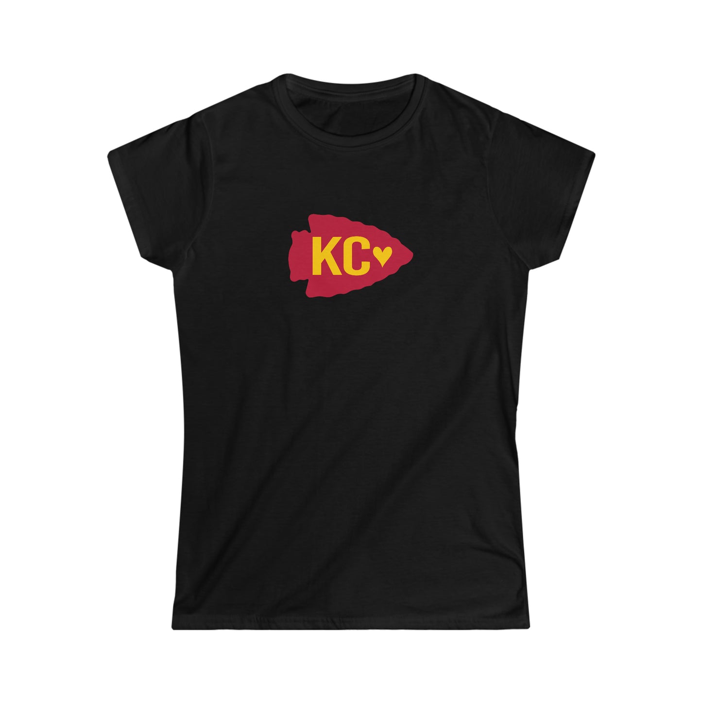 Kansas City | Chiefs | Arrowhead | I love the Chiefs | Ladies Tee