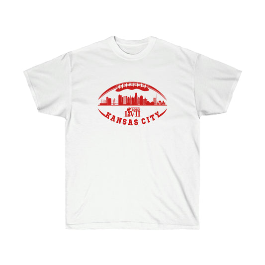 KC Chiefs 2023 Super Bowl | Kansas City Chiefs | Extended Sizes | Unisex Cotton Tee